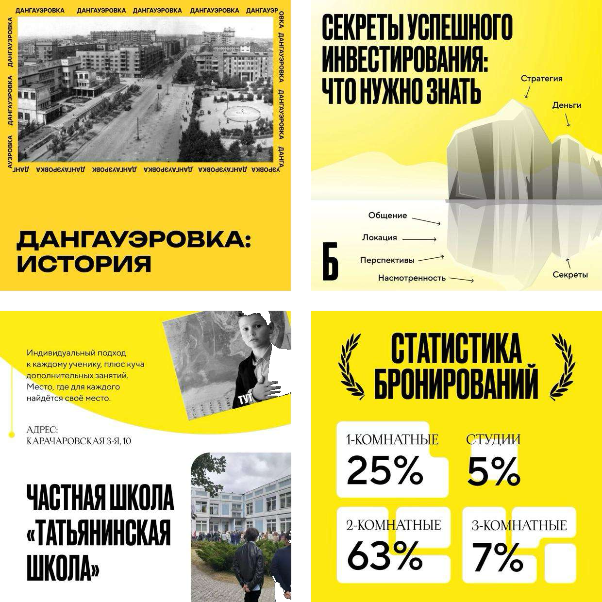 BAZA posts collage