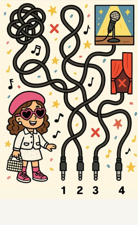 Maze to the microphone